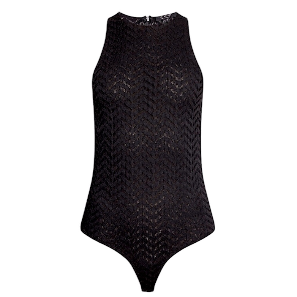 All Saints Rae Lace Bodysuit